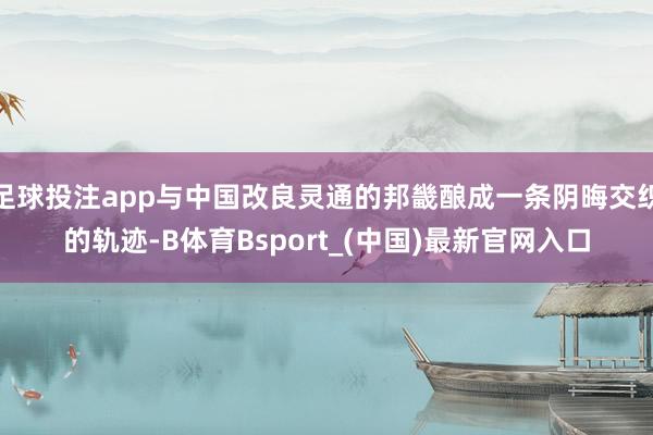 足球投注app与中国改良灵通的邦畿酿成一条阴晦交织的轨迹-B体育Bsport_(中国)最新官网入口