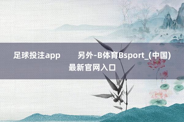 足球投注app        另外-B体育Bsport_(中国)最新官网入口