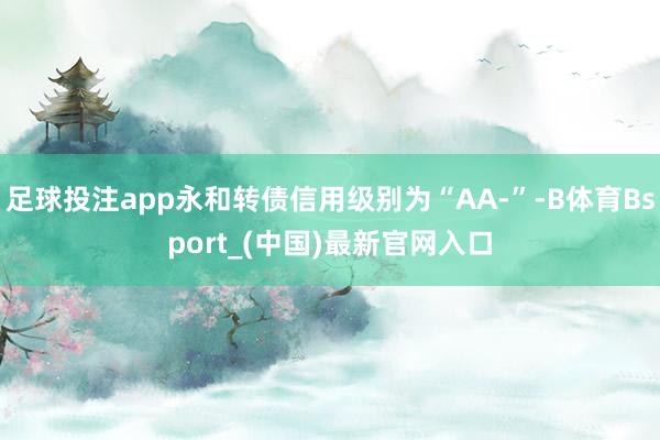 足球投注app永和转债信用级别为“AA-”-B体育Bsport_(中国)最新官网入口