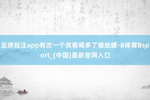 足球投注app有次一个宾客喝多了搂她腰-B体育Bsport_(中国)最新官网入口
