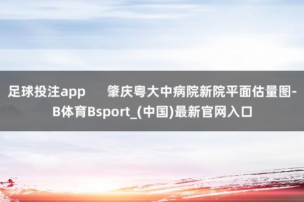 足球投注app      肇庆粤大中病院新院平面估量图-B体育Bsport_(中国)最新官网入口